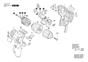 New Genuine Bosch 2609101246 Housing