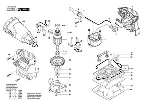New Genuine Bosch 2609101302 Vibration Foot