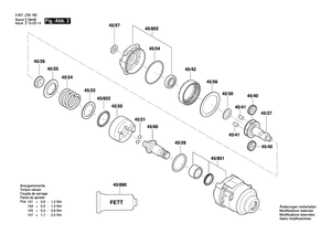 New Genuine Bosch 2609101308 Housing