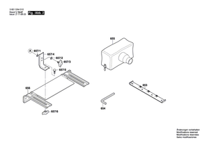 New Genuine Bosch 2609101402 Handle Cover
