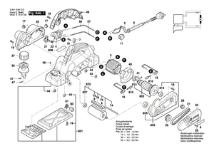 New Genuine Bosch 2609101406 Push Button