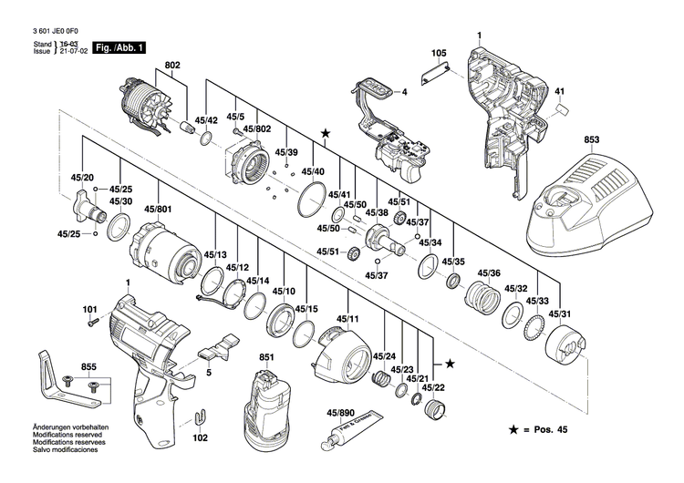 New Genuine Bosch 2609101420 Housing
