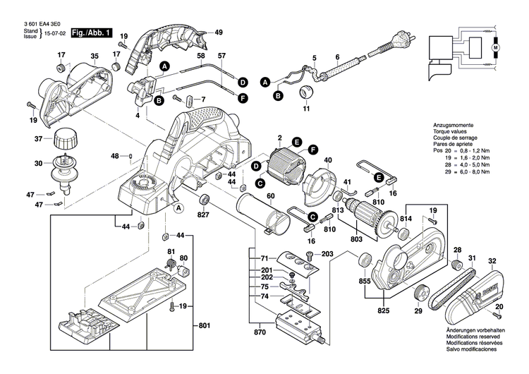 New Genuine Bosch 2609101440 Cap-Handle