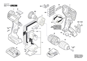 New Genuine Bosch 2609101487 Housing