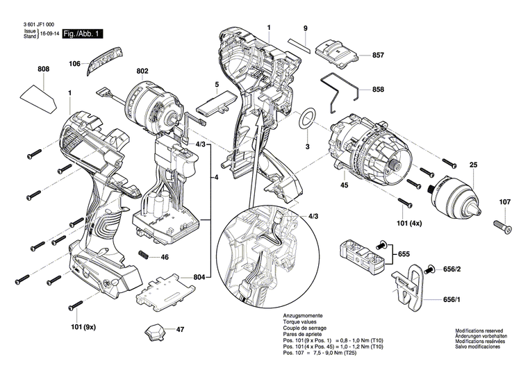 New Genuine Bosch 2609101550 Housing