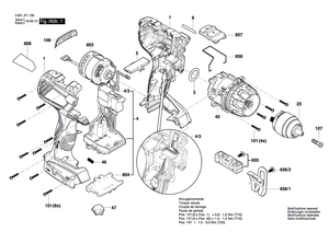 New Genuine Bosch 2609101554 Switch Slide