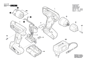 New Genuine Bosch 2609101677 Housing