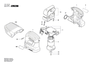 New Genuine Bosch 2609101692 Dust container