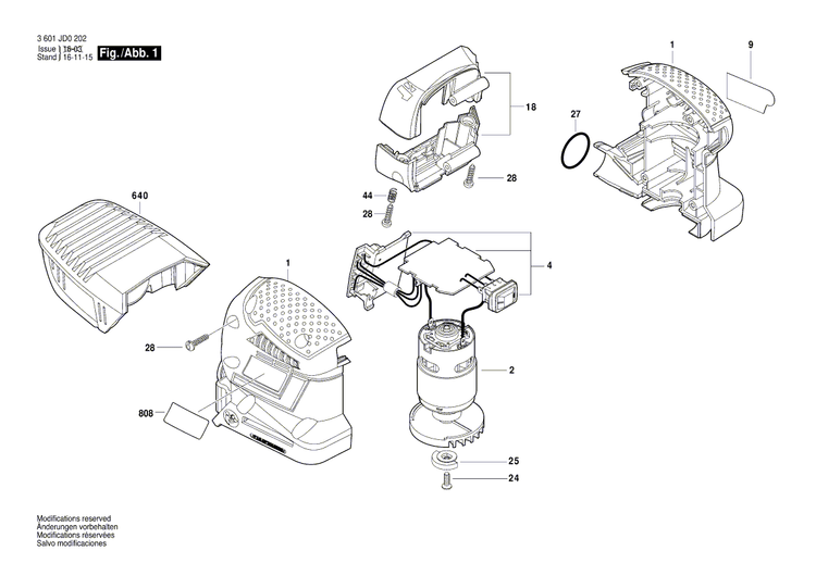 New Genuine Bosch 2609101692 Dust container