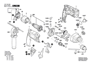 New Genuine Bosch 2609101797 Motor Housing