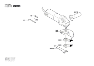 New Genuine Bosch 2609110015 Pin-Type Face-Wrench