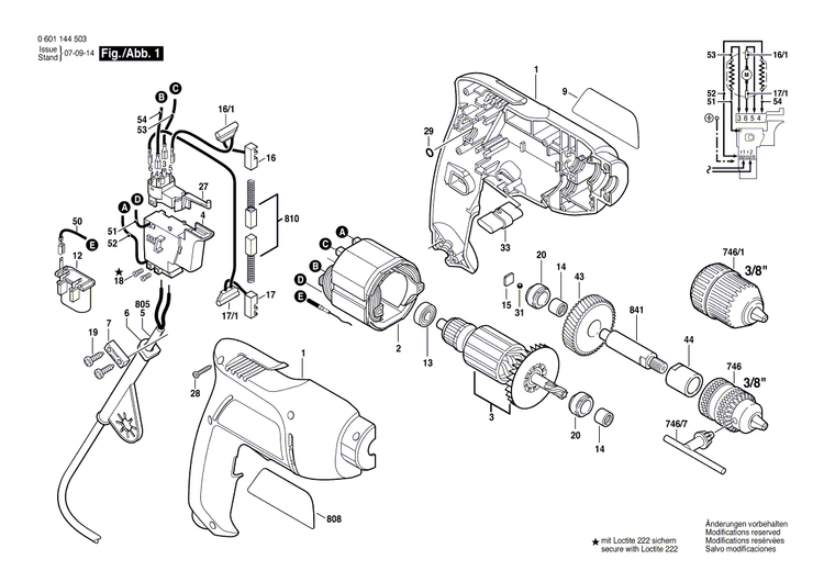 New Genuine Bosch 2609110021 Cylindrical Gear
