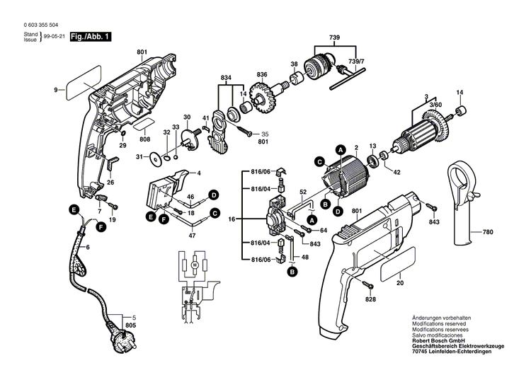 New Genuine Bosch 2609110136 Needle bearing