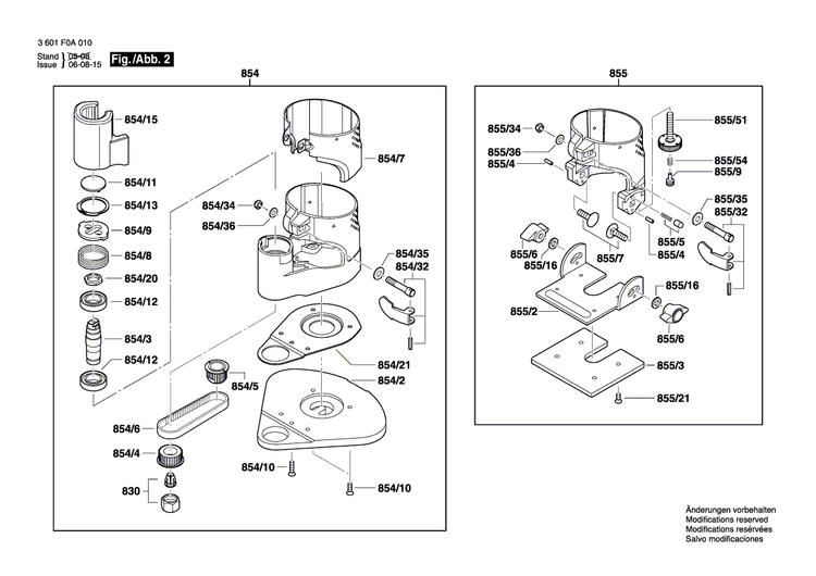 New Genuine Bosch 2609110253 Self-locking nut