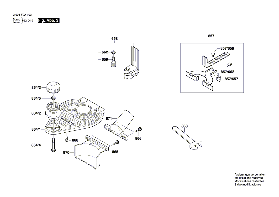 New Genuine Bosch 2609110307 Base Plate