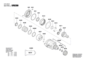 New Genuine Bosch 2609110336 Clip