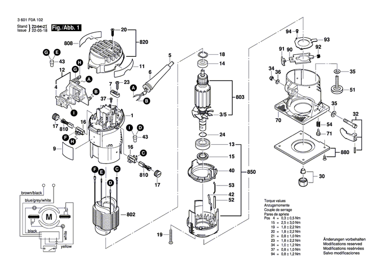 New Genuine Bosch 2609110553 Screw