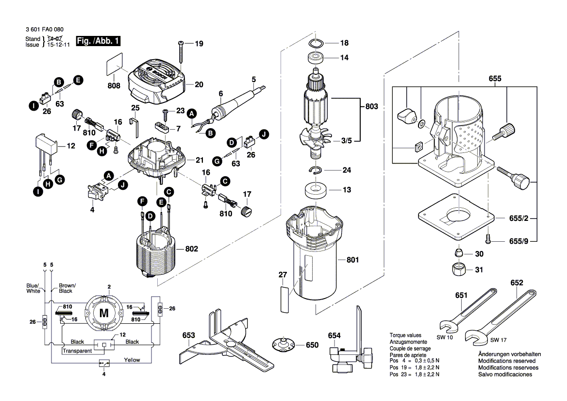 New Genuine Bosch 2609110619 Screw