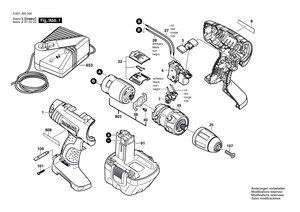 New Genuine Bosch 2609110660 Keyless Chuck