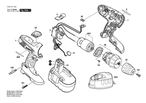 New Genuine Bosch 2609110686 Keyless Chuck