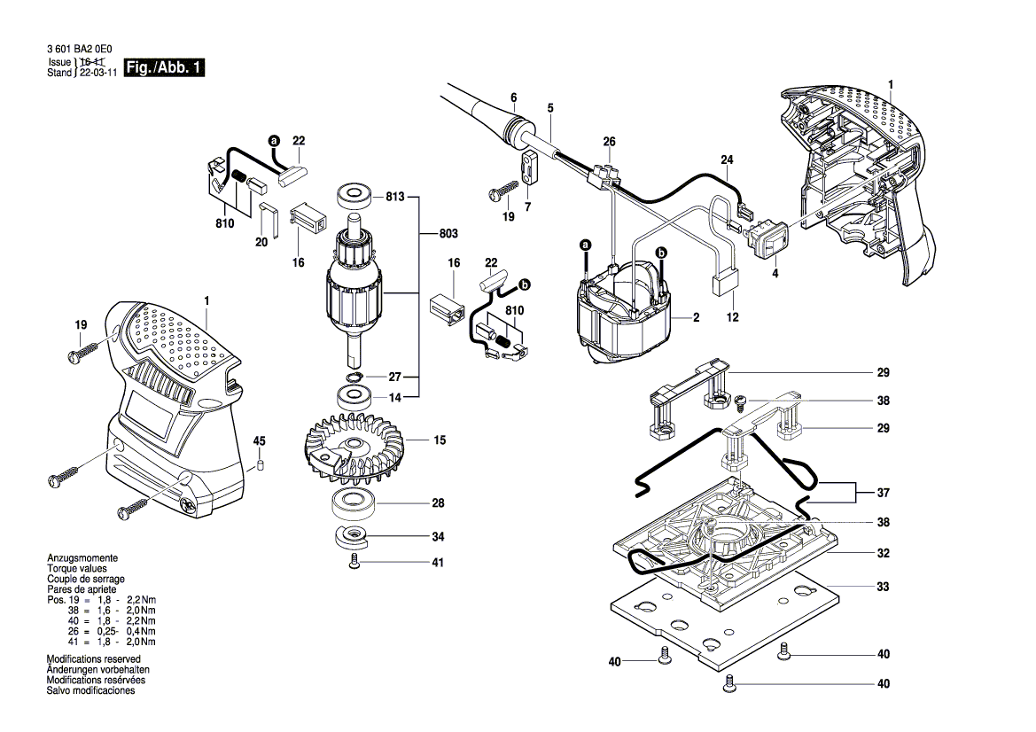 New Genuine Bosch 2609110748 Ball Bearing