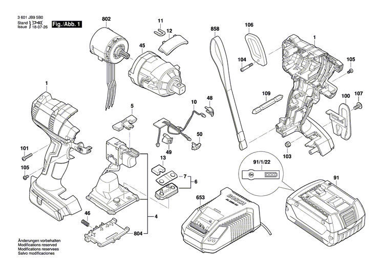 New Genuine Bosch 2609110820 Washer