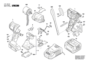 New Genuine Bosch 2609110823 Jack Shaft