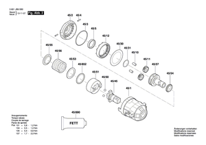 New Genuine Bosch 2609111289 Planet Gear
