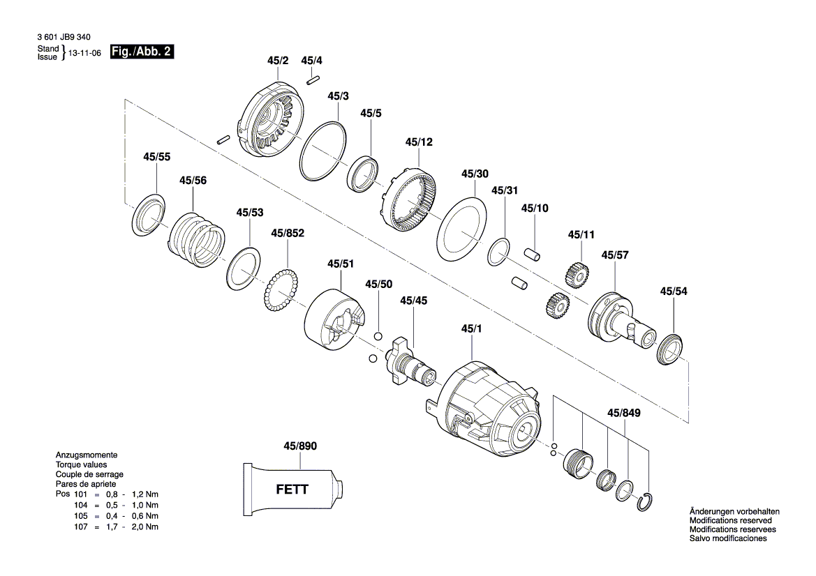 New Genuine Bosch 2609111475 Coupling Half