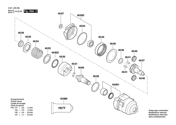 New Genuine Bosch 2609111841 Washer