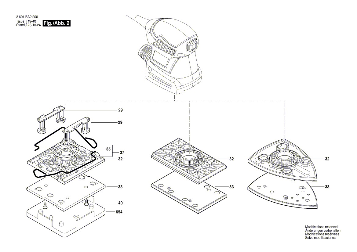 New Genuine Bosch 2609111844 Screw