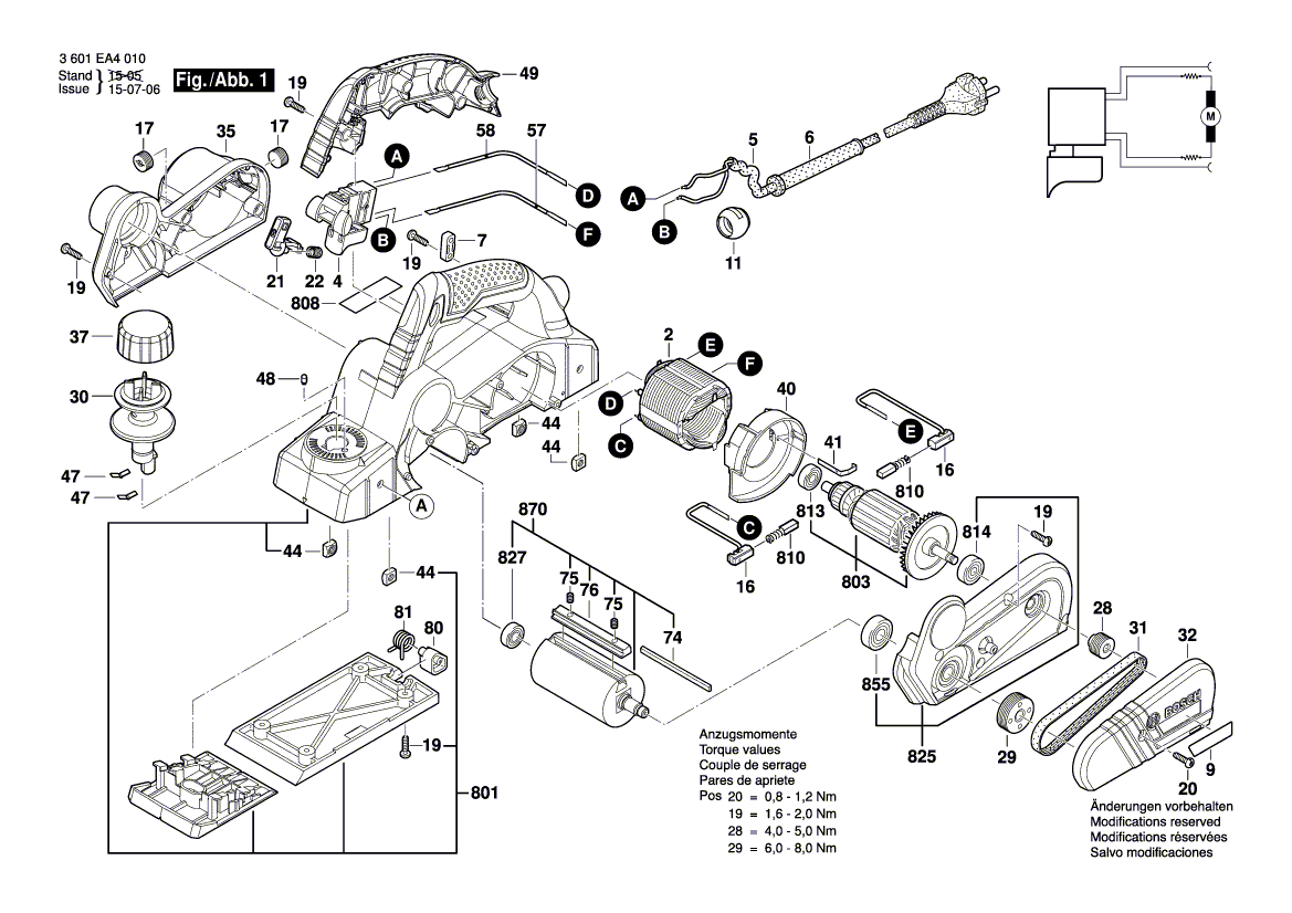 New Genuine Bosch 2609111857 Contact strap