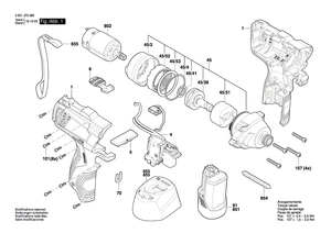 New Genuine Bosch 2609112051 Washer