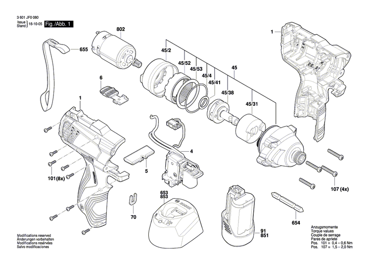 New Genuine Bosch 2609112051 Washer