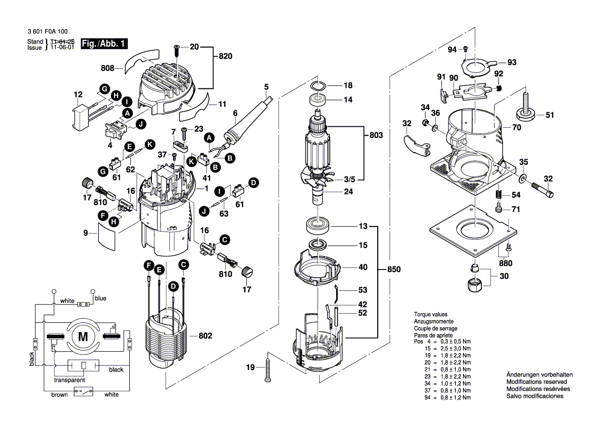 New Genuine Bosch 2609120180 Connecting Cable
