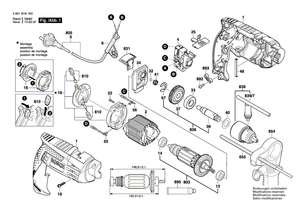 New Genuine Bosch 2609120222 Connecting Cable