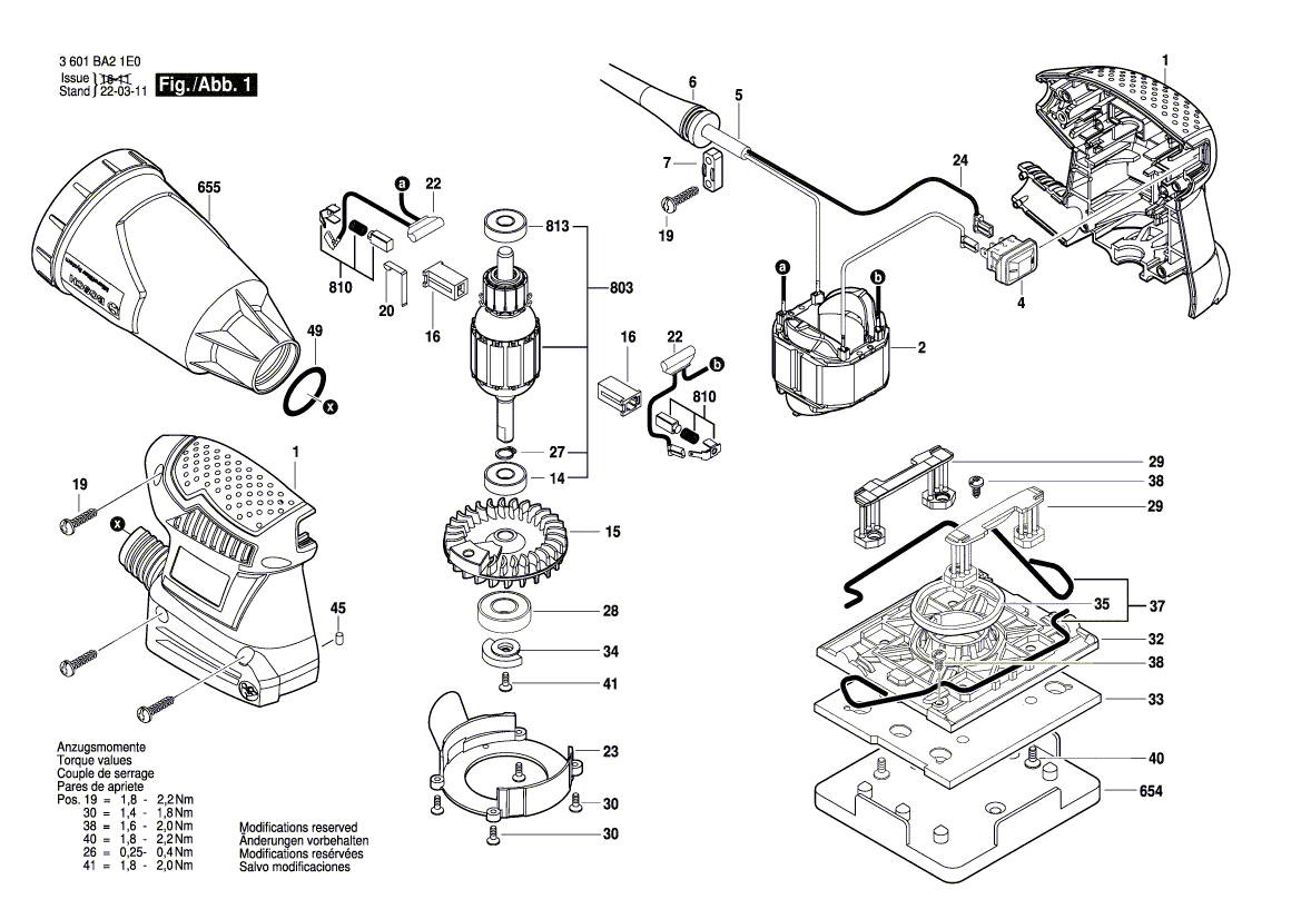 New Genuine Bosch 2609120543 Suppression Filter