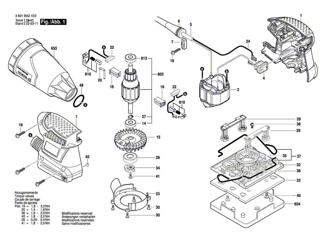 New Genuine Bosch 2609120543 Suppression Filter