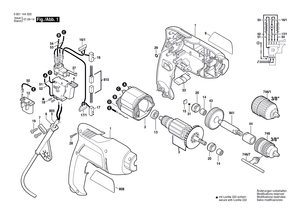 New Genuine Bosch 2609130069 Manufacturer's nameplate