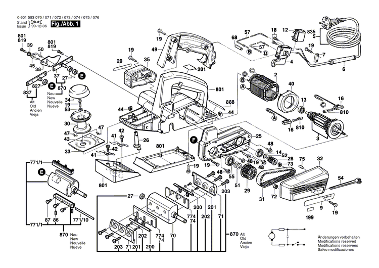 New Genuine Bosch 2609130179 Manufacturer's nameplate