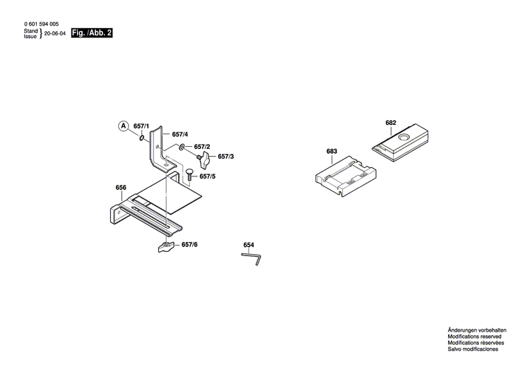 New Genuine Bosch 2609130205 Sticker