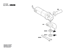 New Genuine Bosch 2609130614 Manufacturer's nameplate