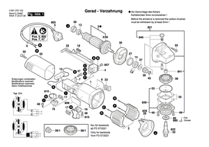 New Genuine Bosch 2609130620 Manufacturer's nameplate
