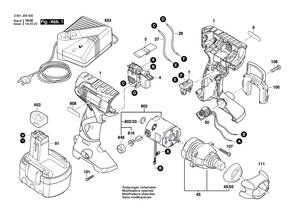 New Genuine Bosch 2609131154 Manufacturer's nameplate