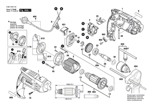 New Genuine Bosch 2609131435 Nameplate