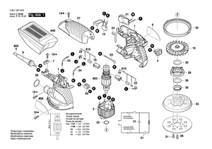 New Genuine Bosch 2609131541 Type Label