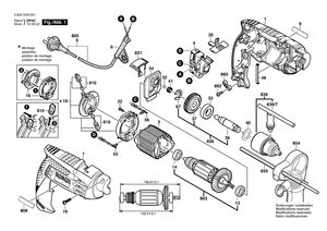 New Genuine Bosch 2609131650 Manufacturer's nameplate