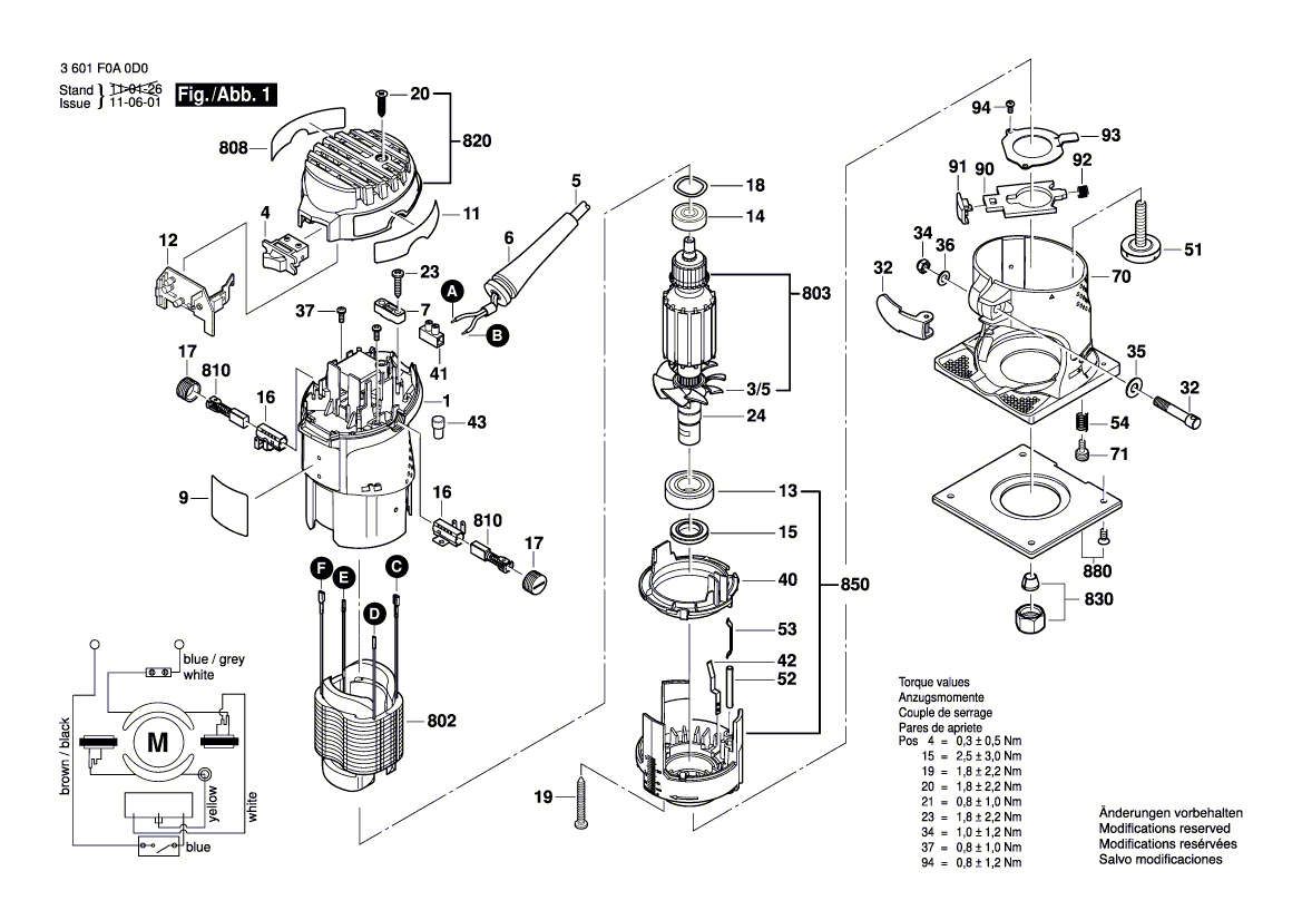 New Genuine Bosch 2609131778 Nameplate