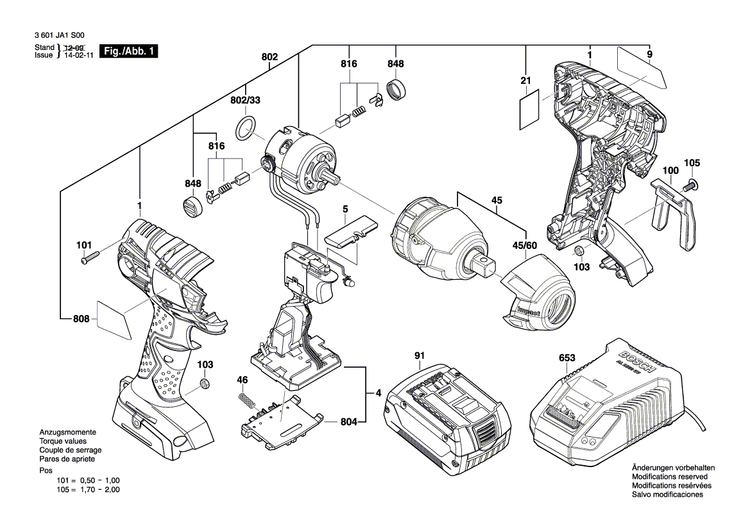 New Genuine Bosch 2609132155 Nameplate