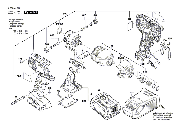 New Genuine Bosch 2609132199 Nameplate